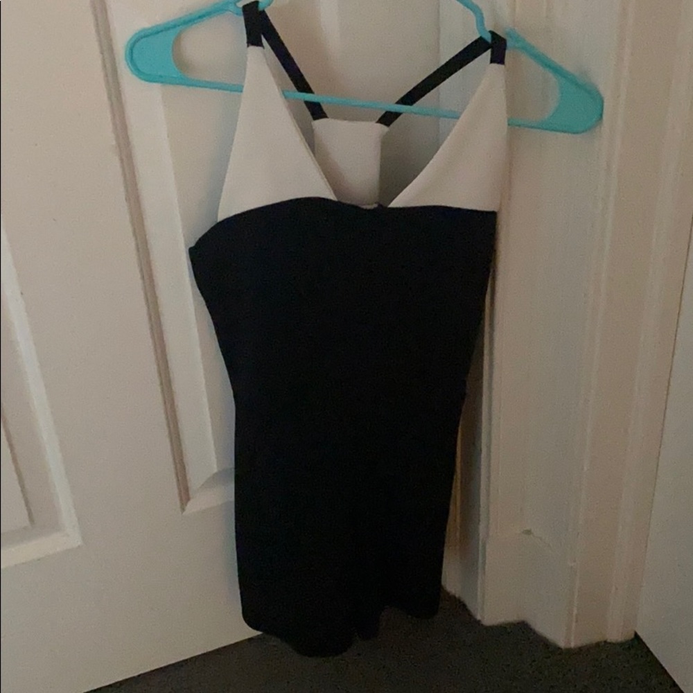 Sally miller romper black and white kids 14/16